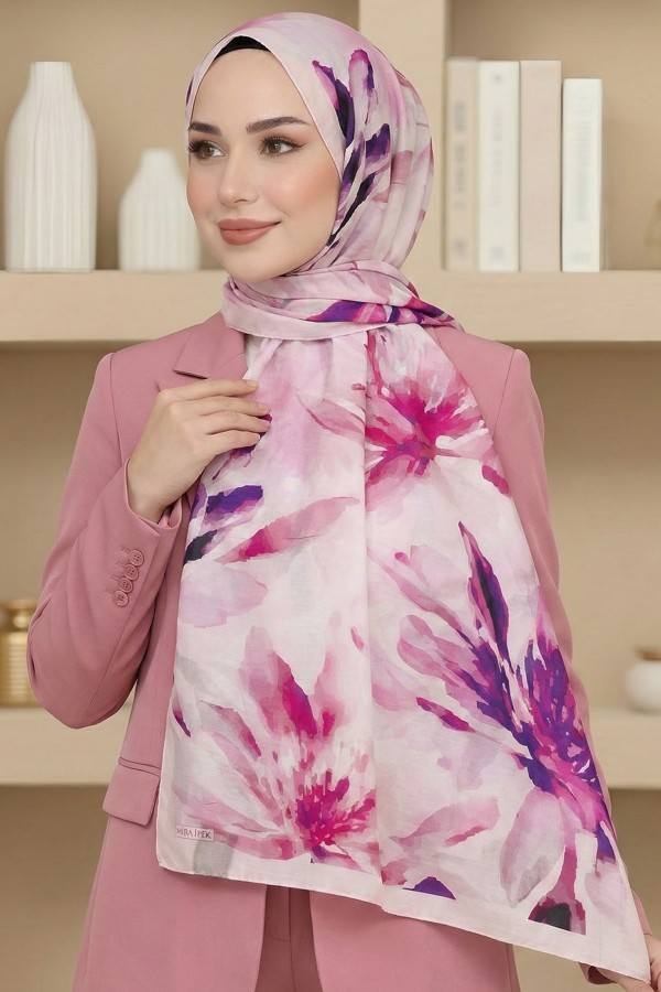 Desenli Soft Şal 6029-5
