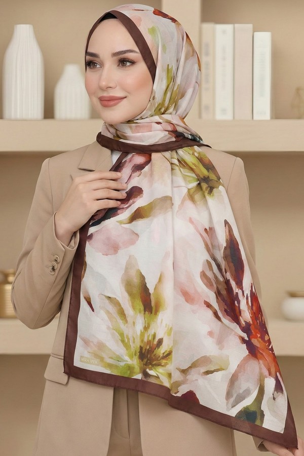 Desenli Soft Şal 6029-7