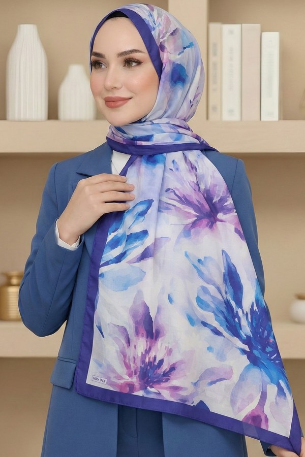 Desenli Soft Şal 6029-8