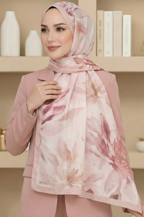 Desenli Soft Şal 6029-9