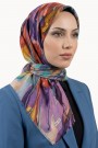 Desenli Flamlı Eşarp 6516-6