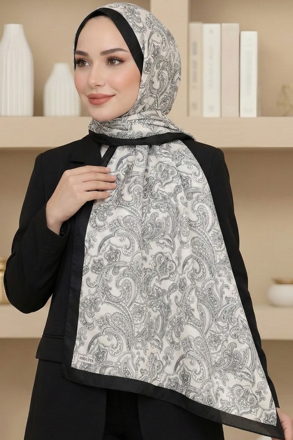 Desenli Soft Şal 6028-1
