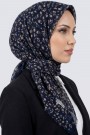 Desenli Flamlı Eşarp 6515-18