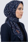 Desenli Flamlı Eşarp 6515-9