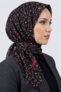 Desenli Flamlı Eşarp 6515-5