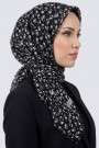Desenli Flamlı Eşarp 6515-4