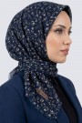 Desenli Flamlı Eşarp 6515-1