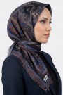 Desenli Flamlı Eşarp 6514-6