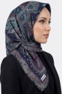 Desenli Flamlı Eşarp 6514-16