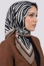 Desenli Mio Caz Eşarp 6301-2