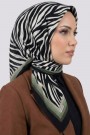 Desenli Mio Caz Eşarp 6301-10