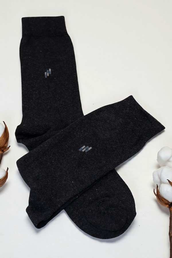 İbrahim Berk Erkek Likralı Çorap 9307-1