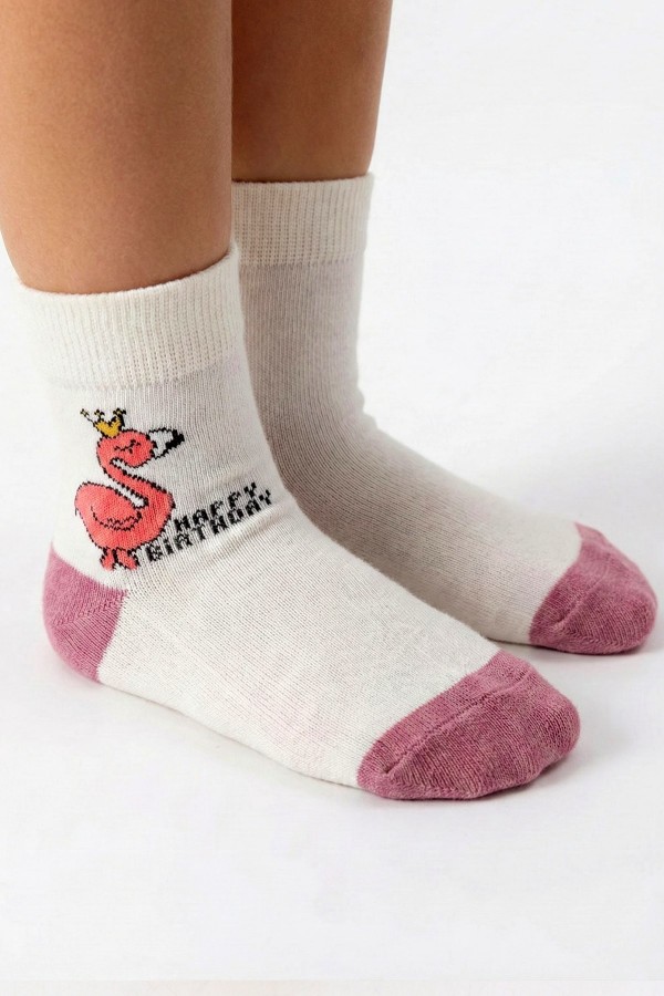 Desenli Bebek Çorap (1-2 Yaş) 10112-4