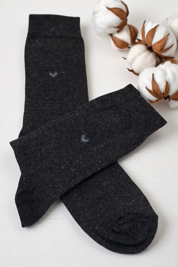 İbrahim Berk Erkek Likralı Çorap 9307-6