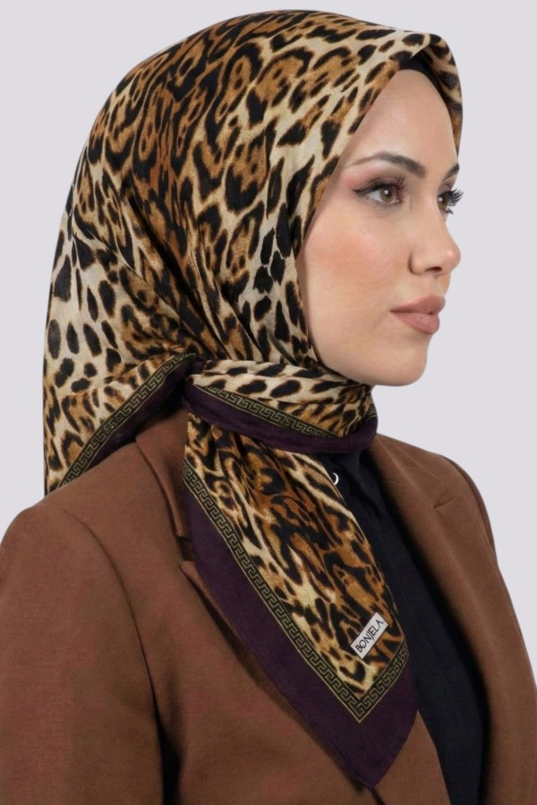 Desenli Mio Caz Eşarp 6302-16