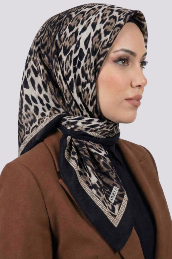 Desenli Mio Caz Eşarp 6302-6