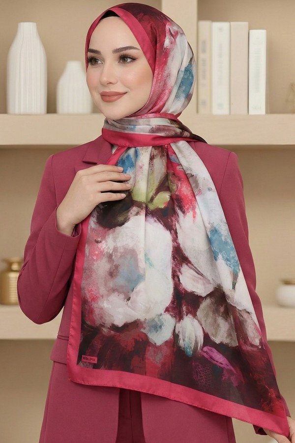 Desenli Soft Şal 6030-11