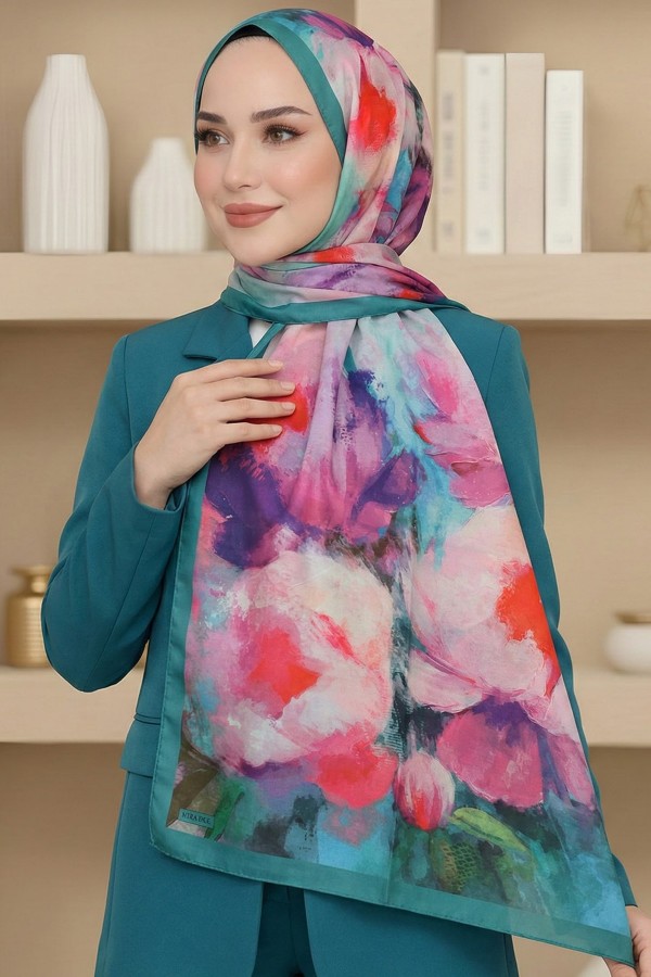 Desenli Soft Şal 6030-10