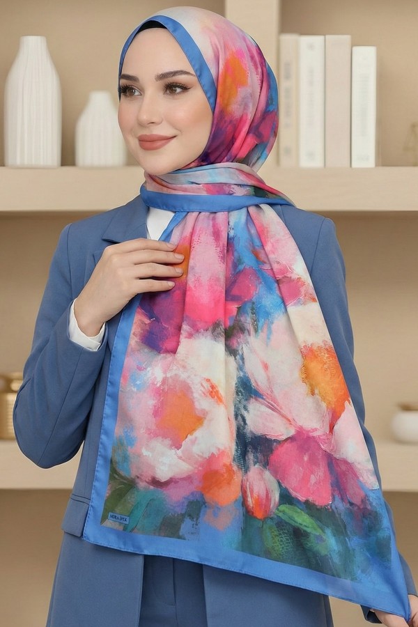 Desenli Soft Şal 6030-4