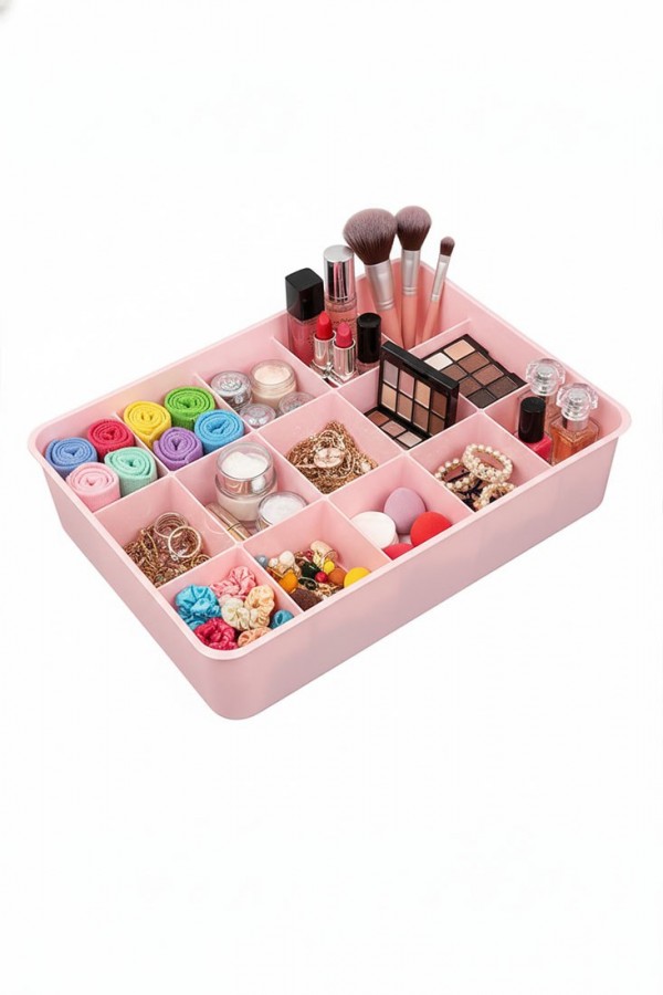 Timex 15 Bölmeli Organizer Pembe