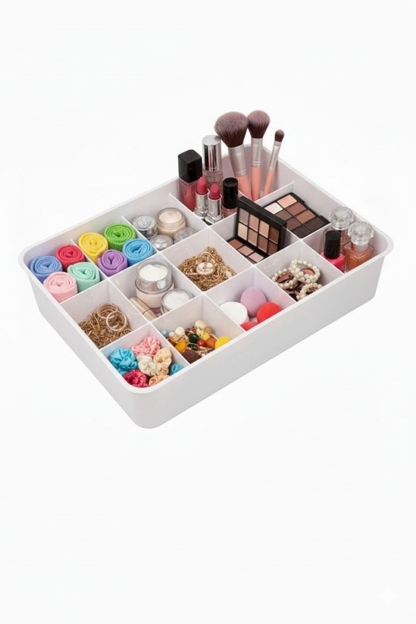 Timex 15 Bölmeli Organizer Beyaz