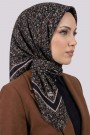 Desenli Flamlı Eşarp  6511-10