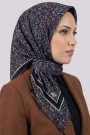 Desenli Flamlı Eşarp  6511-12