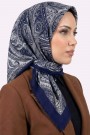 Desenli Flamlı Eşarp 6520-5