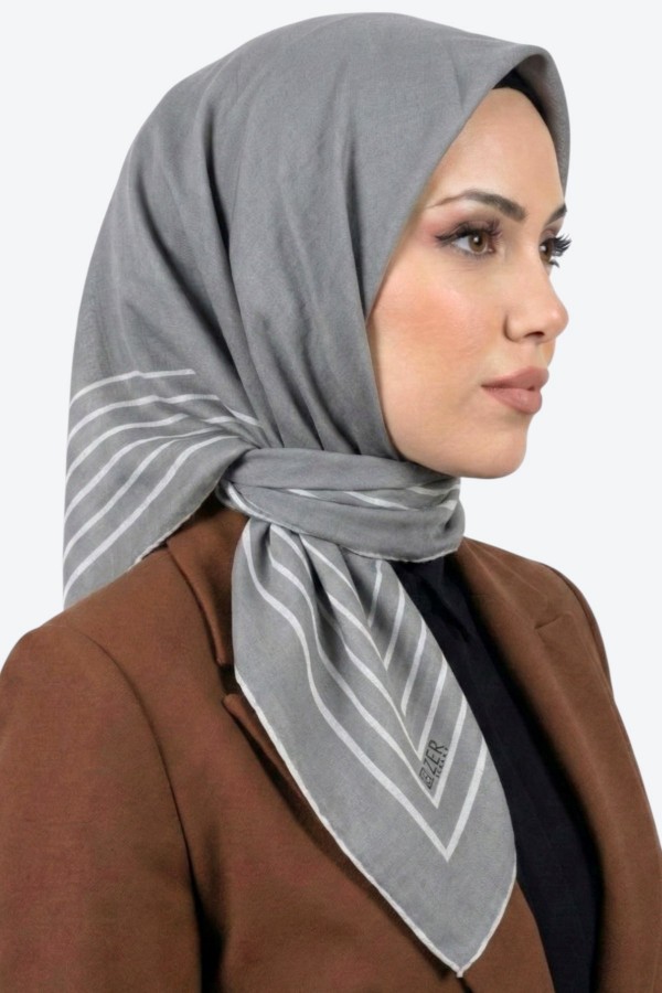 Zer Organik Pamuk Soft Eşarp 6223-10