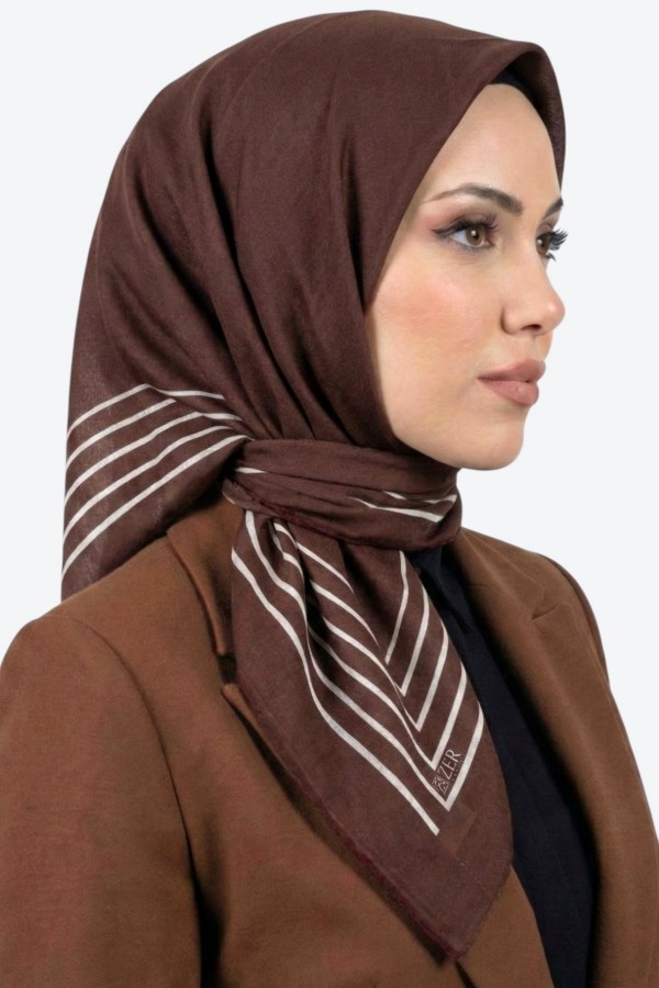 Zer Organik Pamuk Soft Eşarp 6223-6