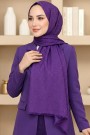 F Desen Pamuklu Şal 6034-17