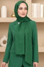 F Desen Pamuklu Şal 6034-10