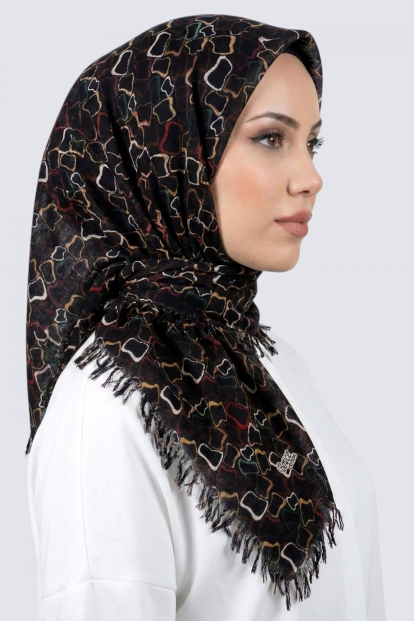Boncuklu Desenli Yazma 6602-13