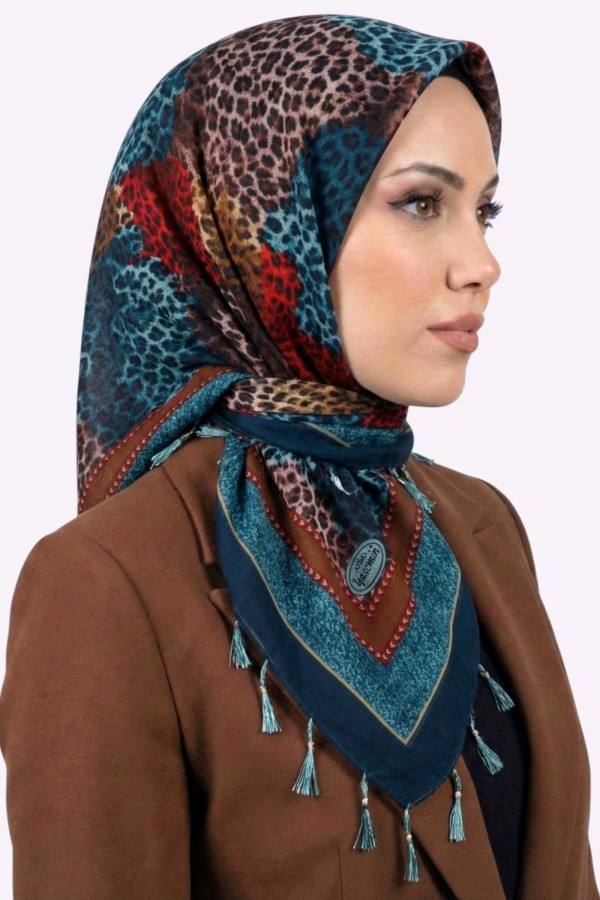 Desenli İnci Boncuklu Yazma 6603-10