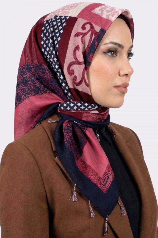 Desenli İnci Boncuklu Yazma 6605-5