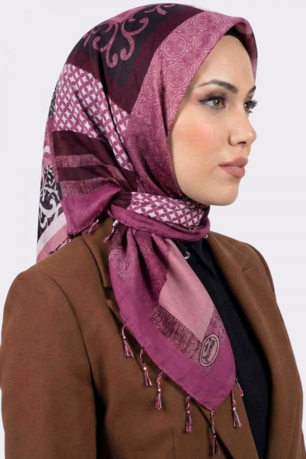 Desenli İnci Boncuklu Yazma 6605-3