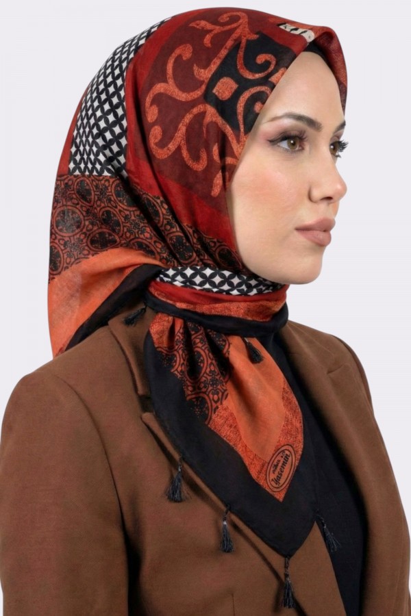Desenli İnci Boncuklu Yazma 6605-10