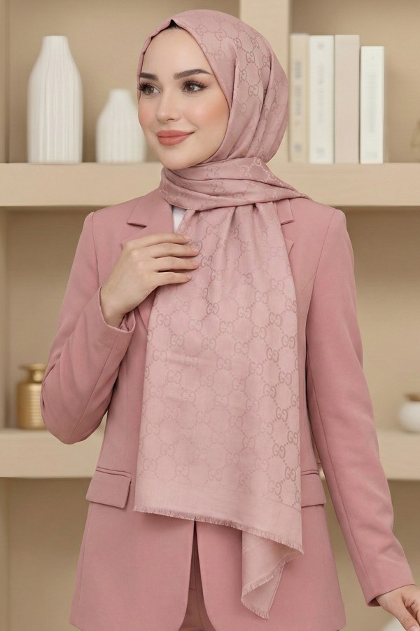 G Desen Pamuklu Şal 6035-17