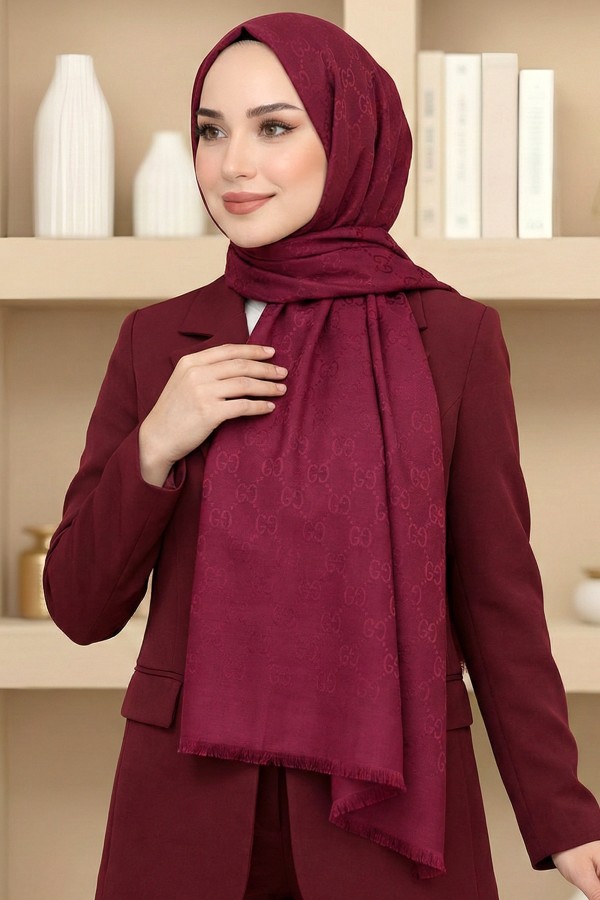 G Desen Pamuklu Şal 6035-13