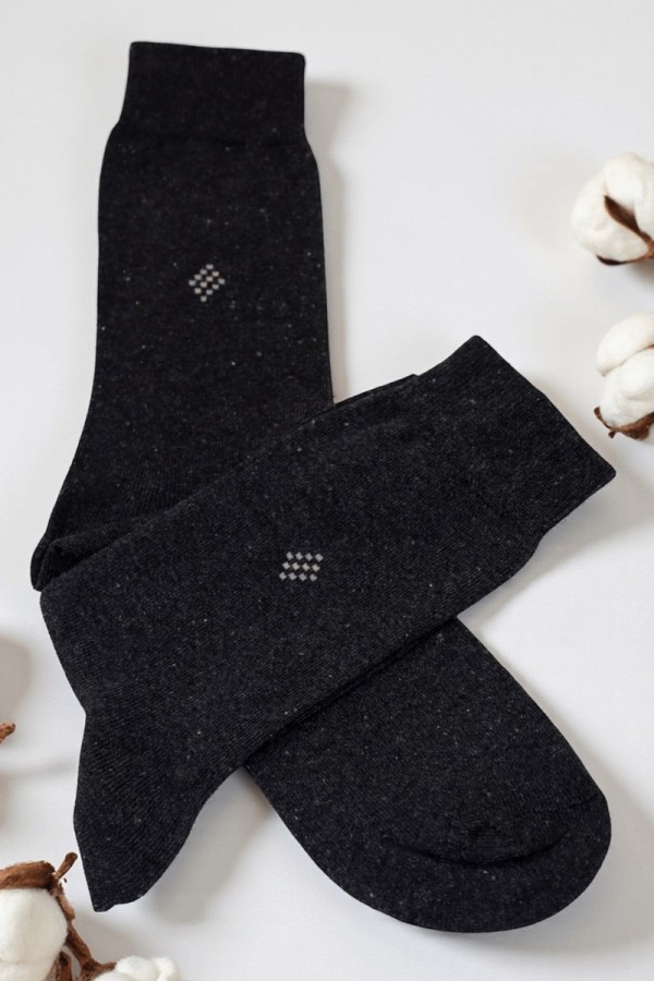 İbrahim Berk Erkek Likralı Çorap 9307-12