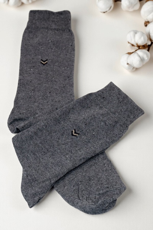 İbrahim Berk Erkek Likralı Çorap 9307-7