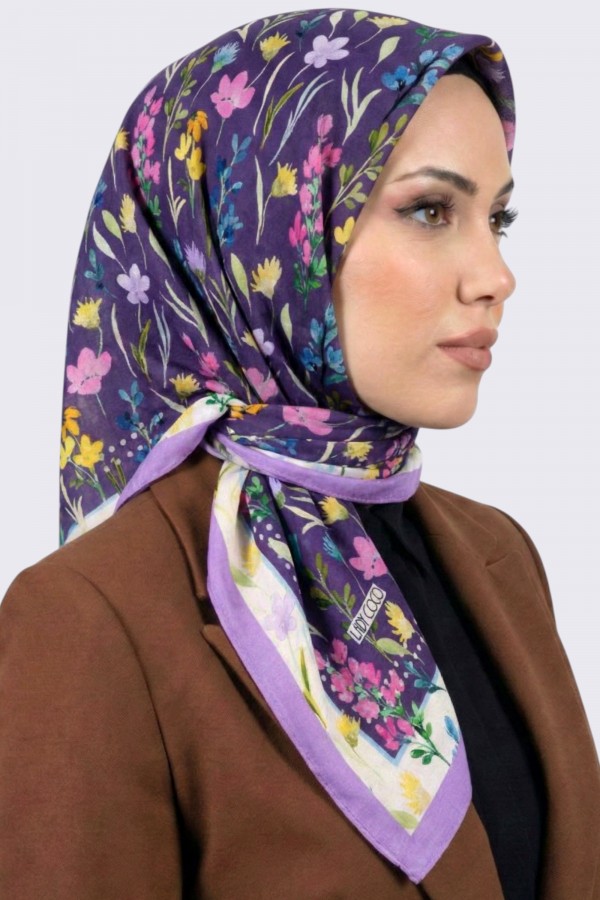 Lady Coco Organik Pamuk Soft Eşarp 6230-13
