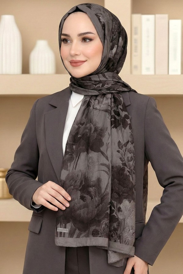 Mira İpek Bambu Crush Şal 6033-6