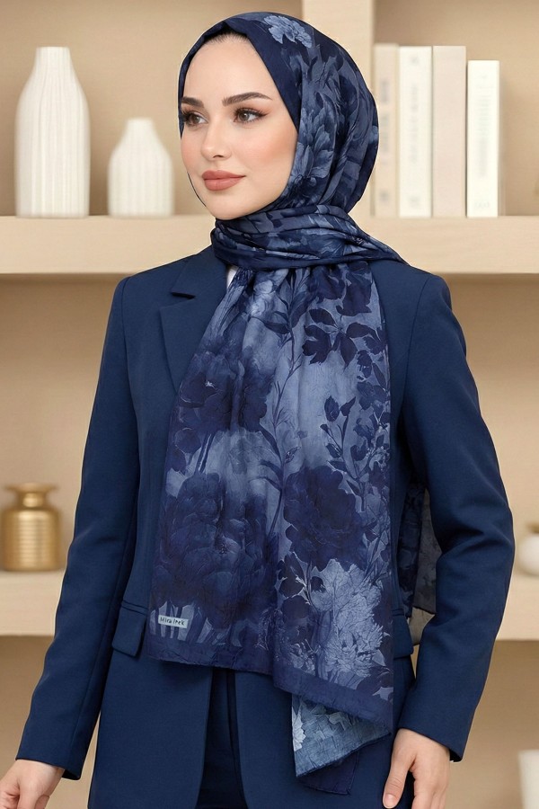 Mira İpek Bambu Crush Şal 6033-3