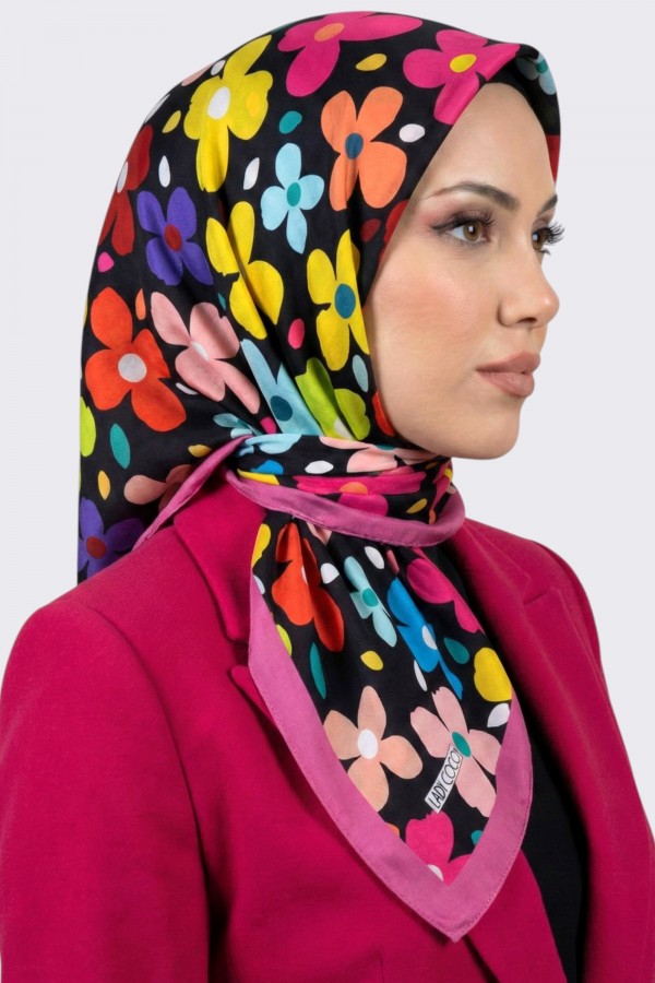 Lady Coco Organik Pamuk Soft Eşarp 6231-15