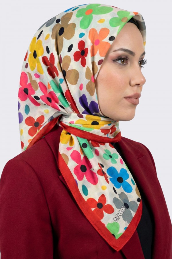 Lady Coco Organik Pamuk Soft Eşarp 6231-11