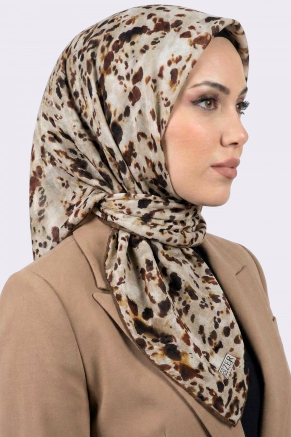 Zer Organik Pamuk Soft Eşarp 6235-6