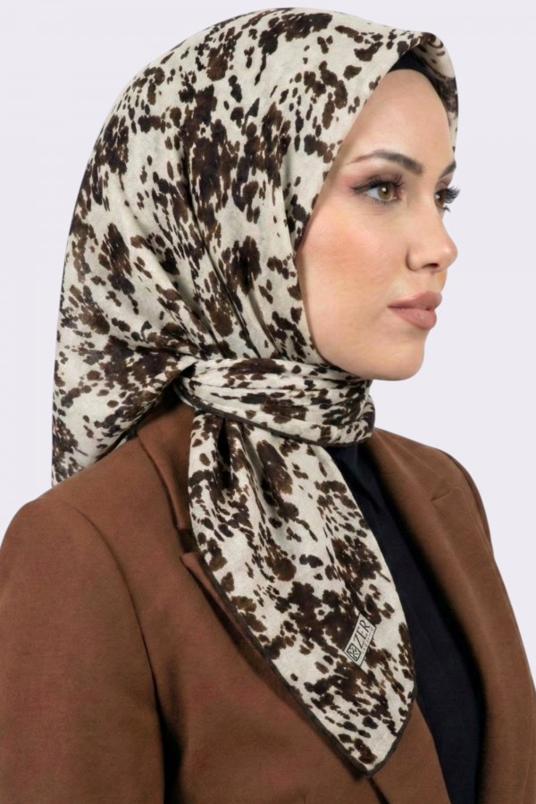 Zer Organik Pamuk Soft Eşarp 6235-5