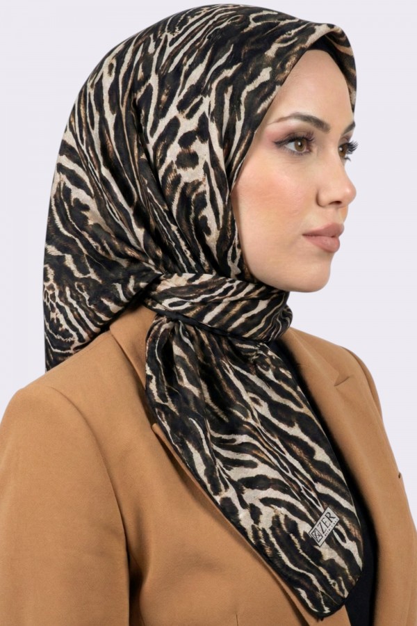 Zer Organik Pamuk Soft Eşarp 6235-2