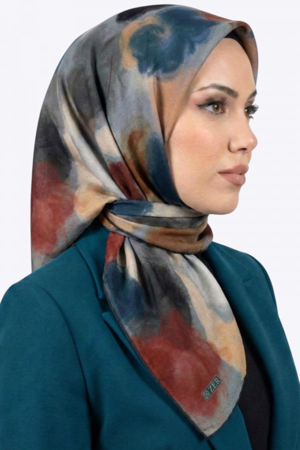 Zer Organik Pamuk Soft Eşarp 6236-8